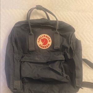 Kånken Black Backpack
